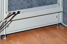 Коммуникации системы перегородок UALCOM-Blitz