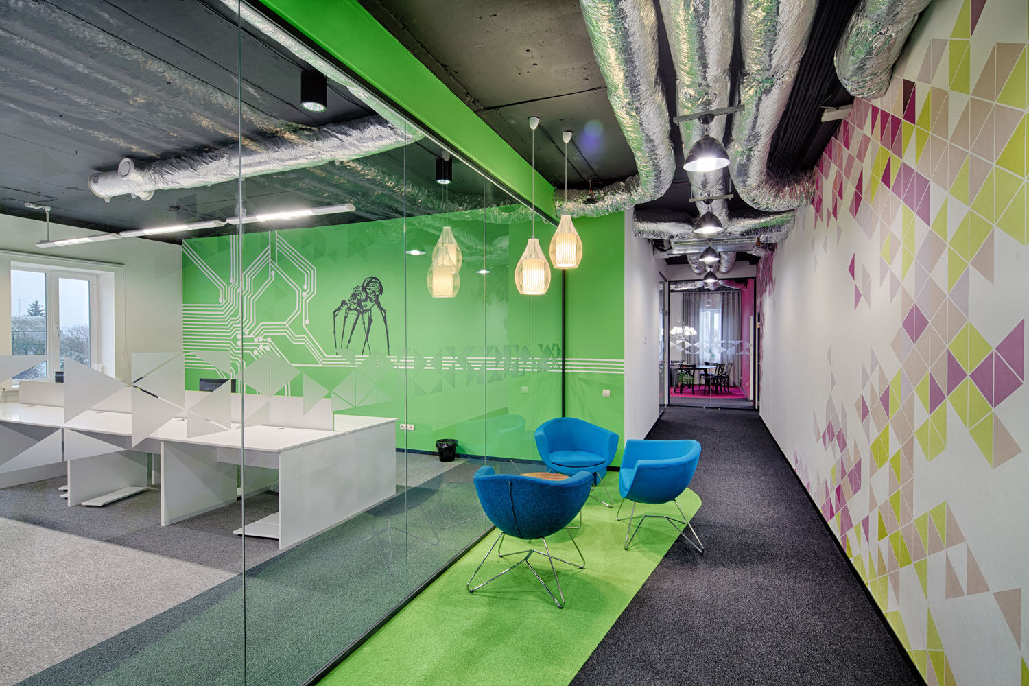 Фото Цельностеклянные перегородки UALCOM-Crystal