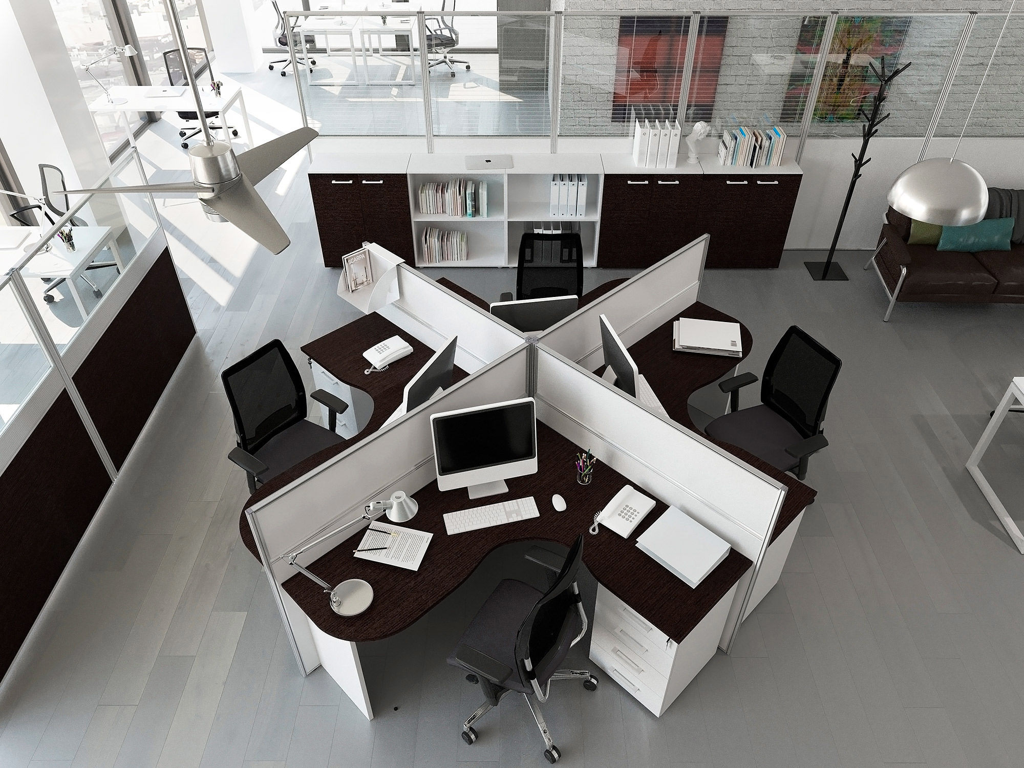 Фото Системы мобильных перегородок UALCOM-UNO