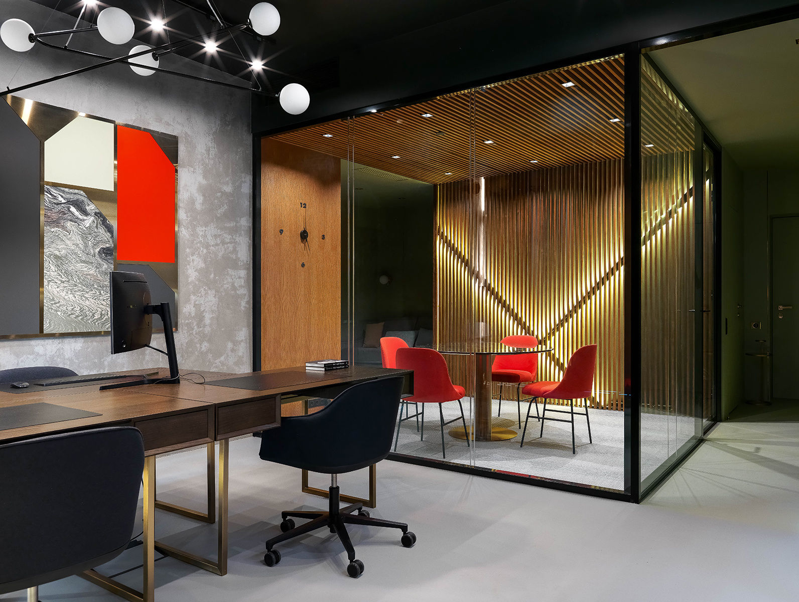 Фото Стационарные перегородки UALCOM-Twin со звукоизоляцией