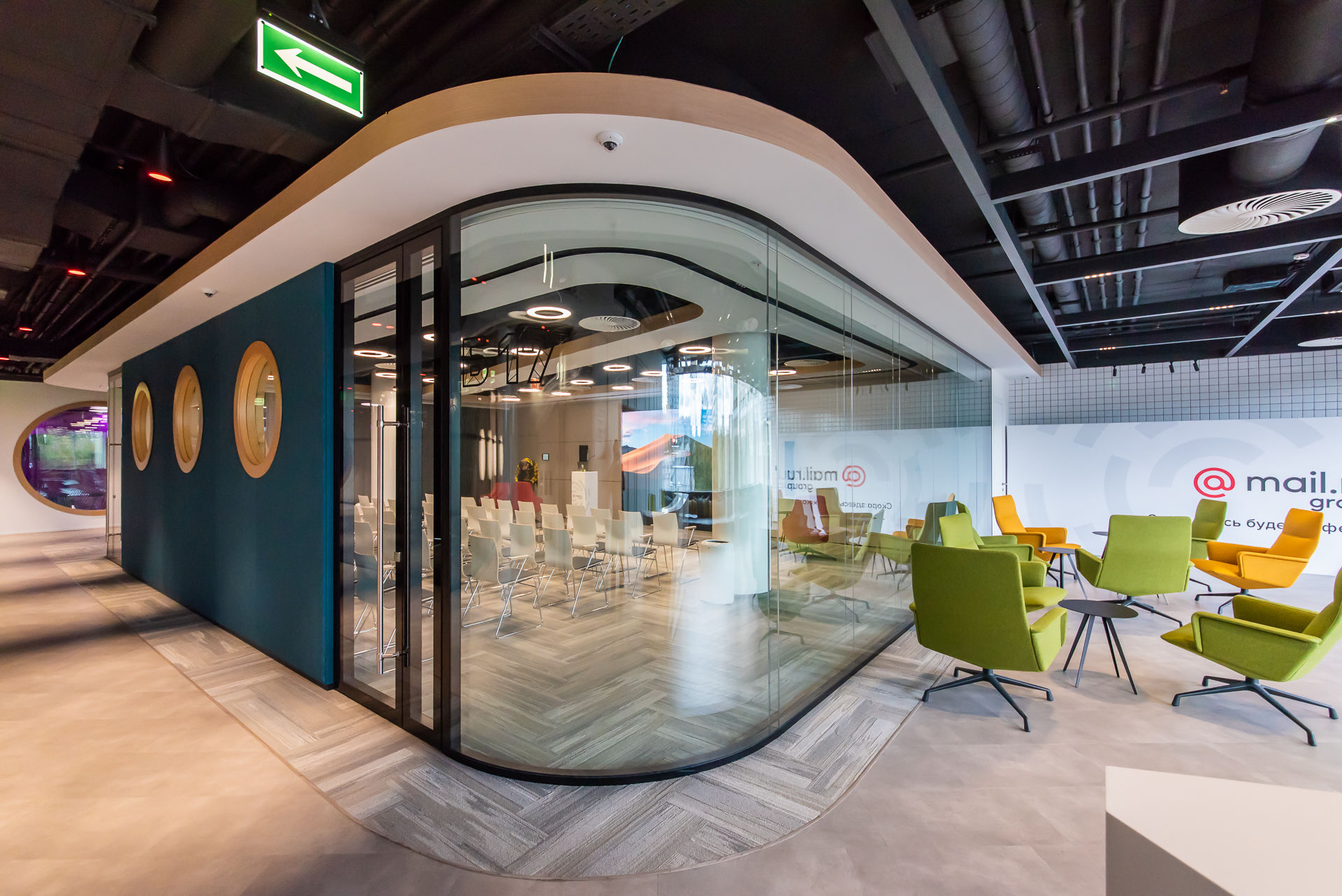 Фото Стационарные перегородки UALCOM-Twin со звукоизоляцией