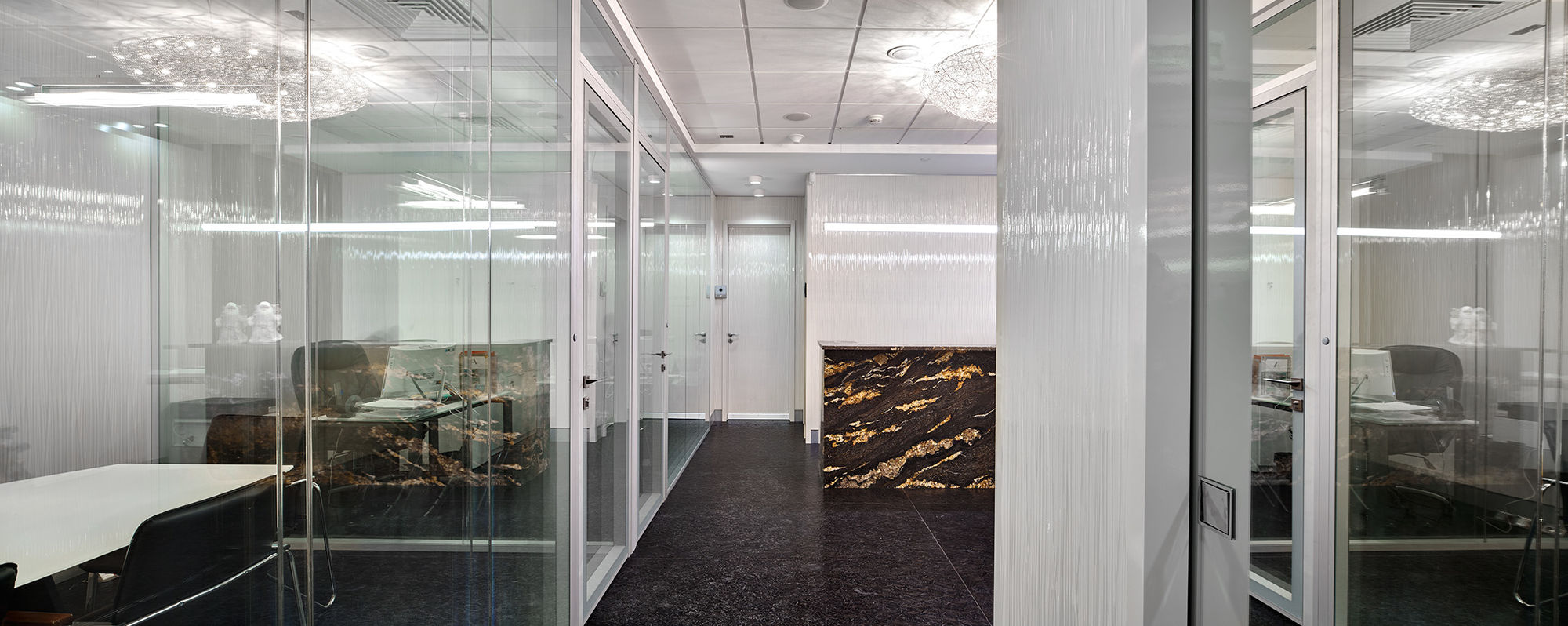 Фото Стационарные перегородки UALCOM-Twin со звукоизоляцией