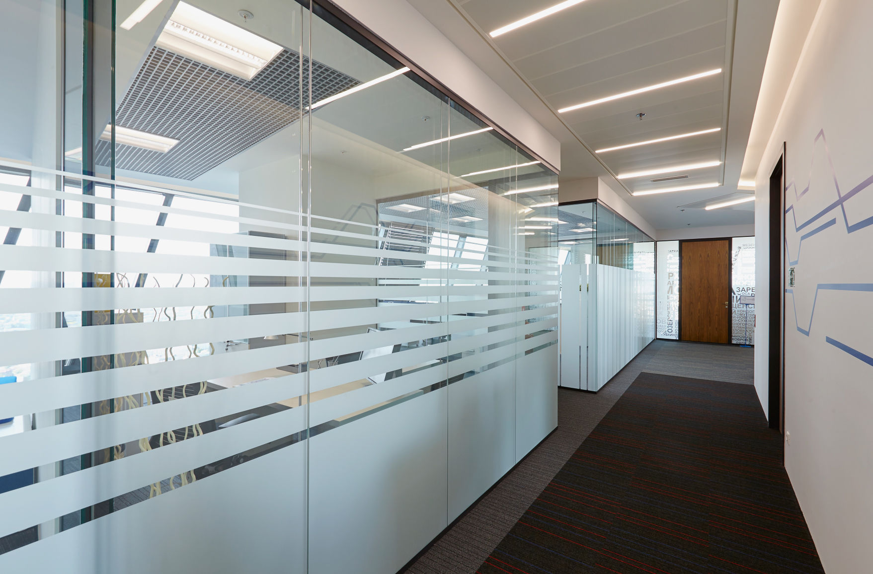 Фото Стационарные перегородки UALCOM-Twin со звукоизоляцией