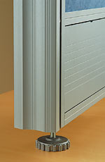 Опоры системы перегородок UALCOM-Optima +