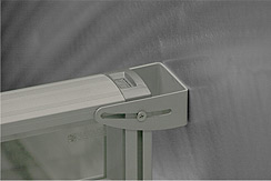 Система креплений к стене перегородок UALCOM-Optima +