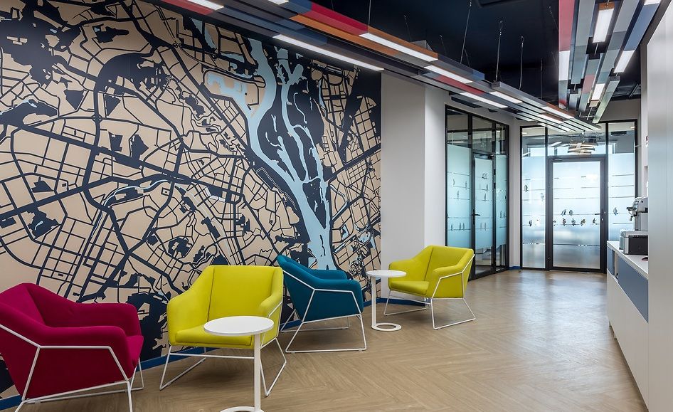 Фото UALCOM оформила новый офис международной IT компании.