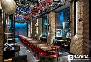 UALCOM-Crystal в проекте Ресторан BAO