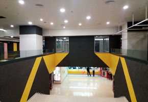 Системы ограждений в проекте Блокбастер - развлекательный центр, кинотеатр