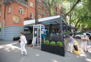 Системы ограждений в проекте Ресторан 