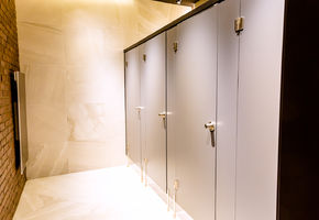 Сантехнические перегородки в проекте IT Компания S.M.A.R.T. Solutions 2