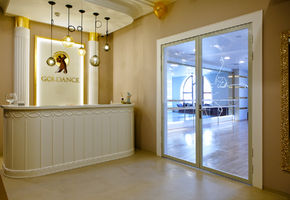 Двери UALCOM-Vitero в проекте Сказочный мир танца в студии GolDance.