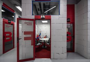 Двери VITRAGE I,II в проекте Новый офис для IT компании Boosta